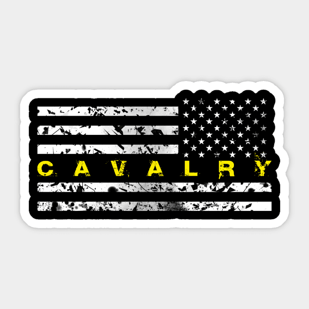 Cavalry Sticker by Jared S Davies